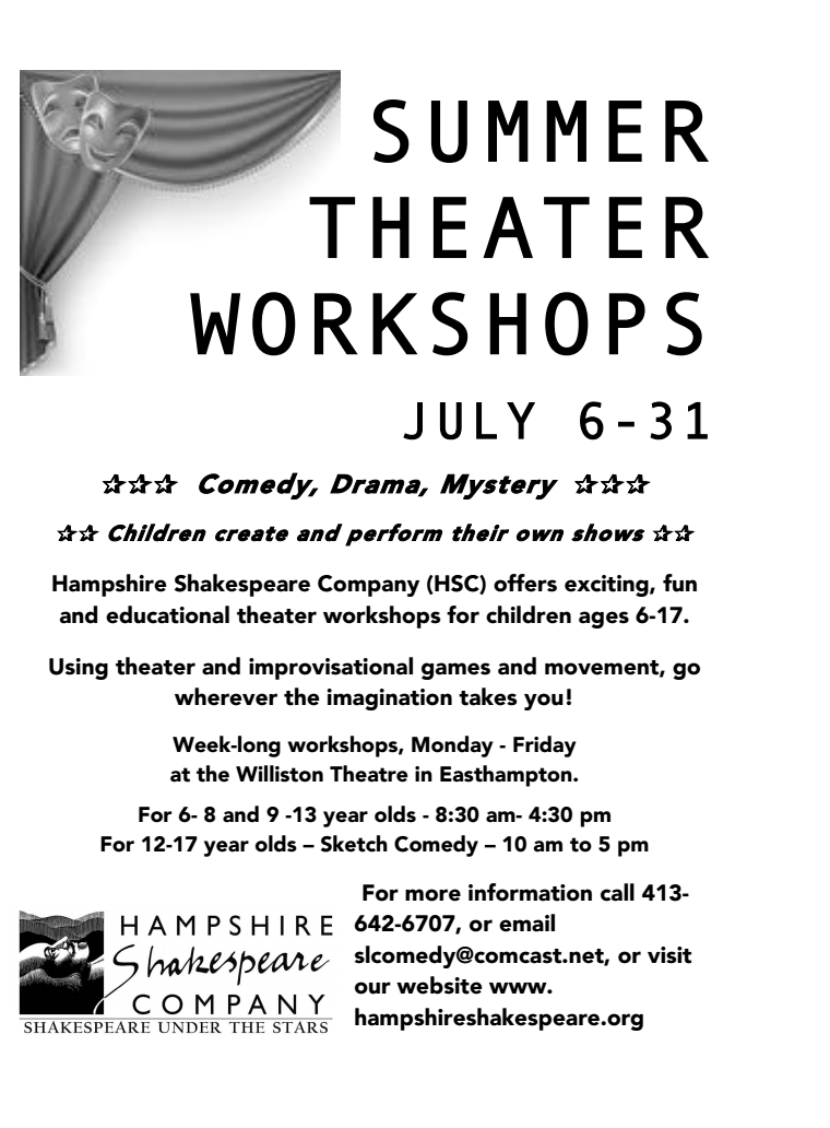 summer workshop flyer image
